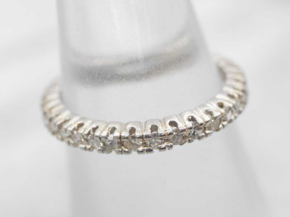 Platinum Diamond Eternity Band - image 3