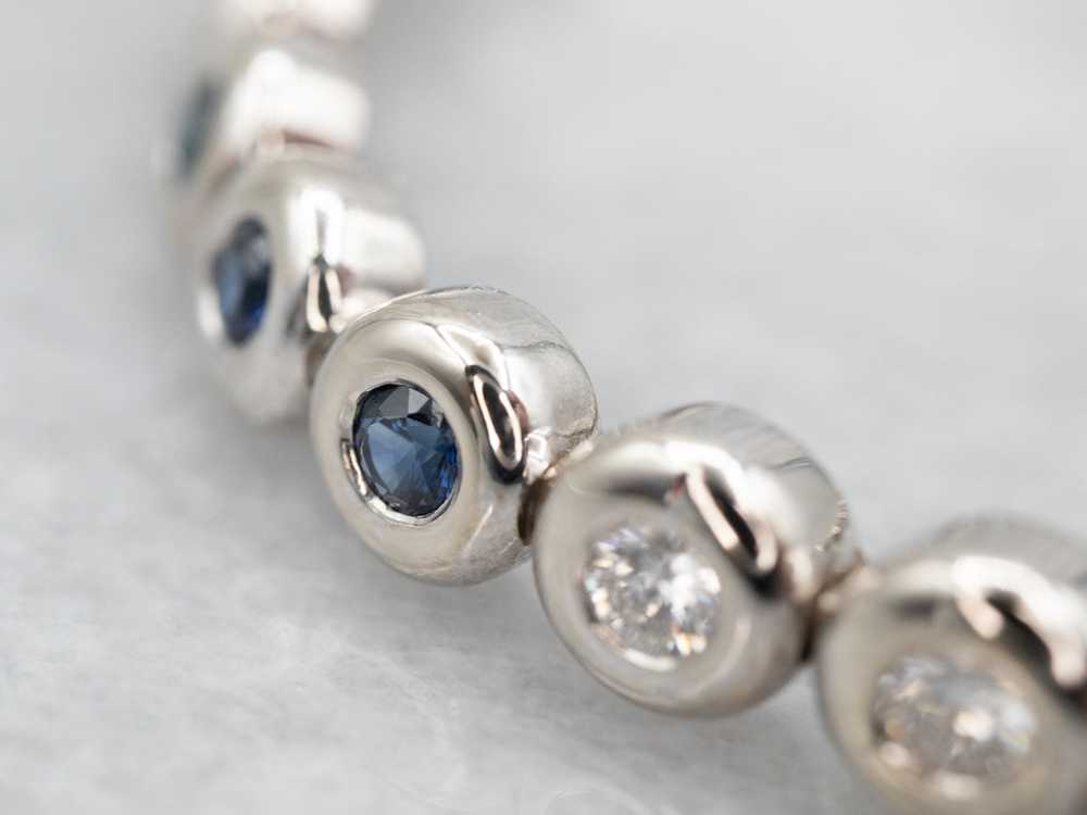 Twinkling Sapphire and Diamond Bracelet - image 3