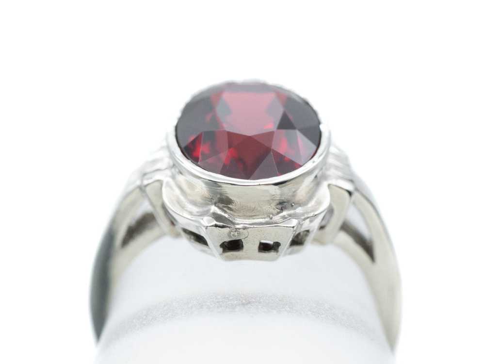 The Pyrope Garnet Peggy Ring - image 4