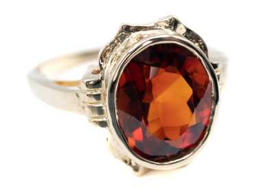 The Citrine Peggy Ring - image 1