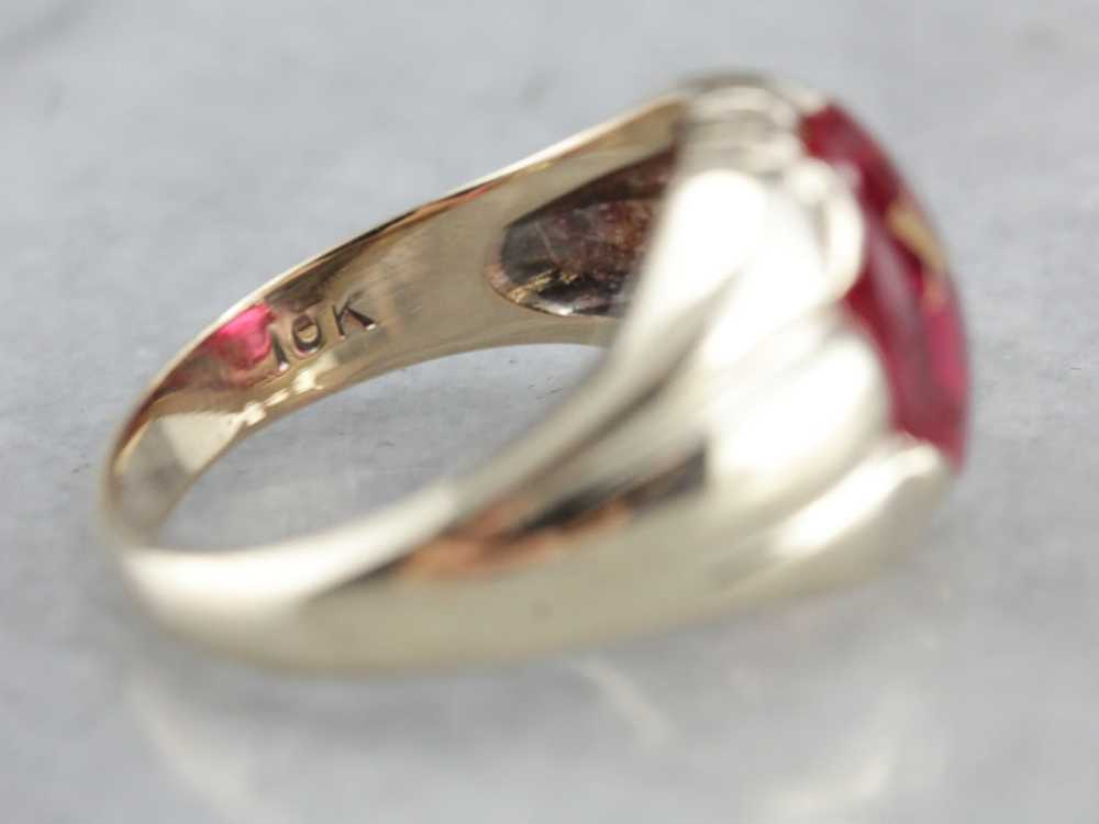 Retro Chi Psi Fraternity Ring - image 3