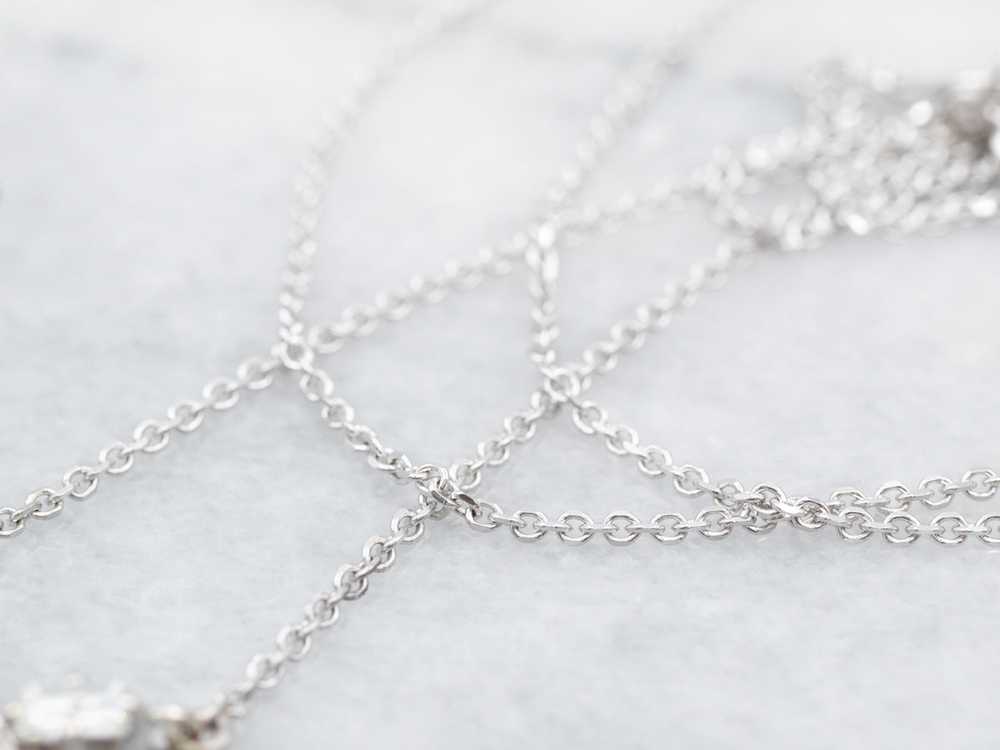 Vintage Diamond Encrusted Necklace - image 3