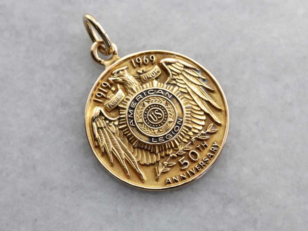 50th Anniversary American Legion Medallion, Circa… - image 2