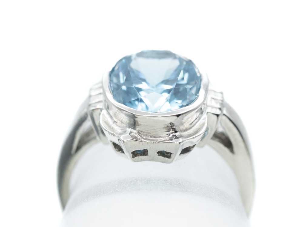 The Blue Topaz Peggy Ring - image 4