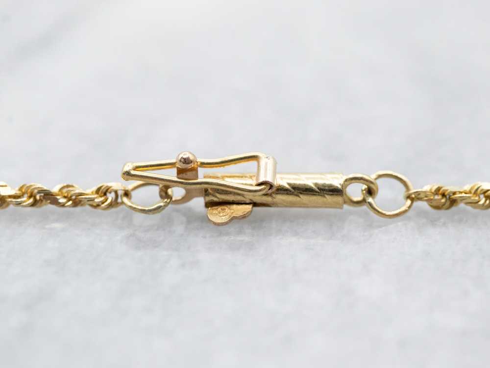 18-Karat Gold Rope Twist Chain - image 3