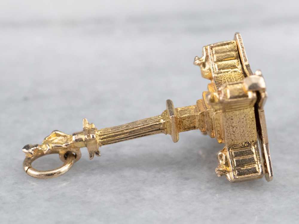 Gold Nelson's Column Charm - image 3