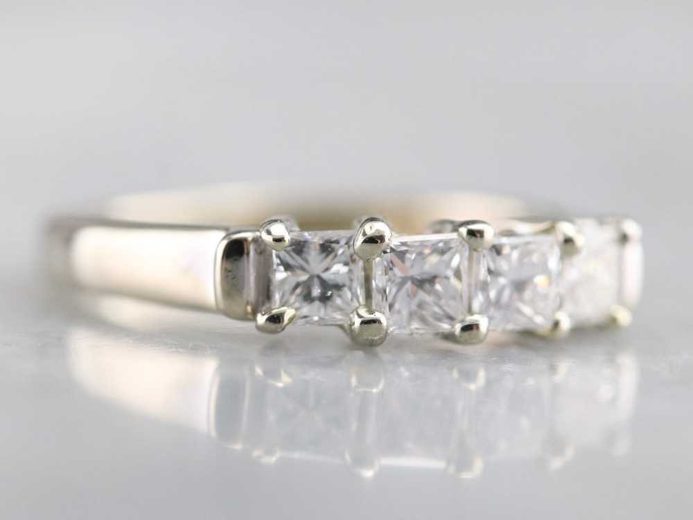 Princess Cut Diamond Band - image 3