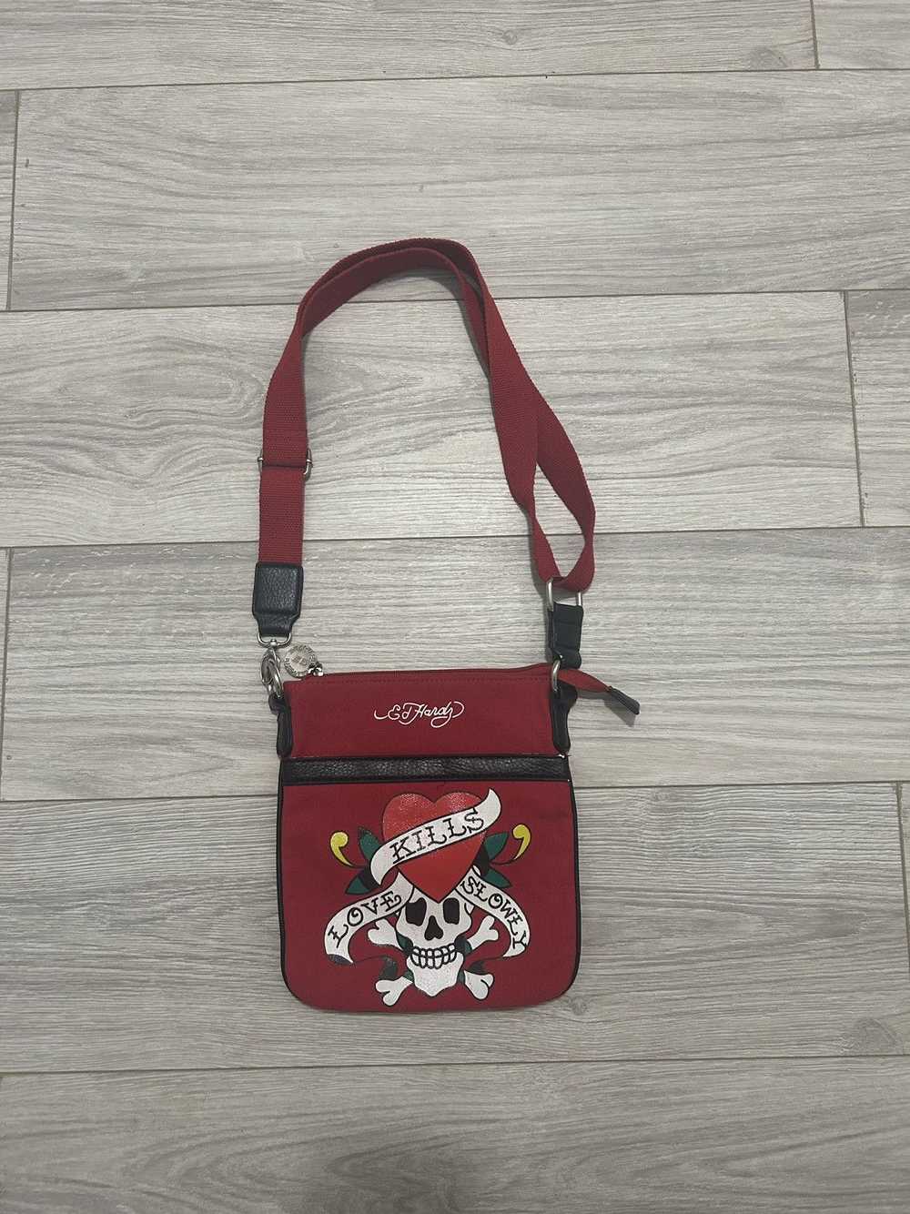 Bag × Ed Hardy × Vintage Vintage Y2K Ed Hardy Sku… - image 1