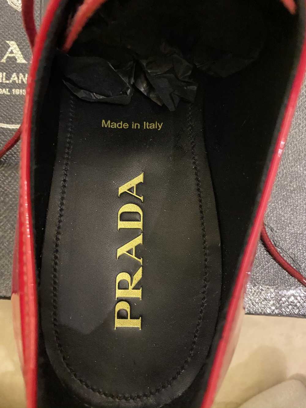 Prada Prada FW19 runaway red shoes - image 3