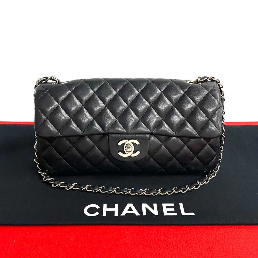 Chanel No. 12 Matelasse Coco Lambskin Genuine Lea… - image 1