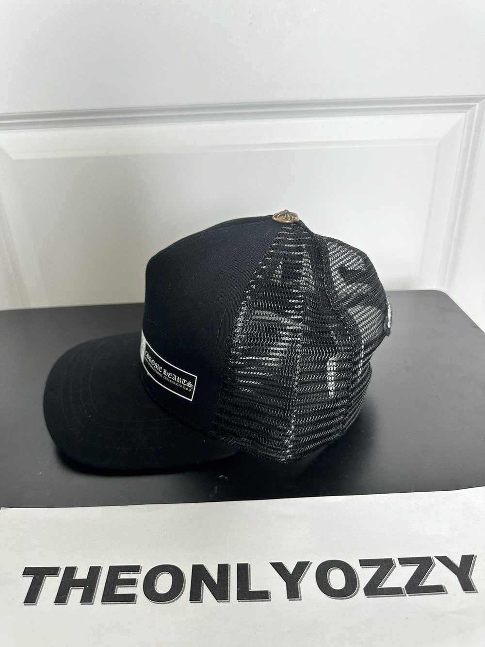 Chrome Hearts Chrome Hearts Black Snapback Hat Ve… - image 2