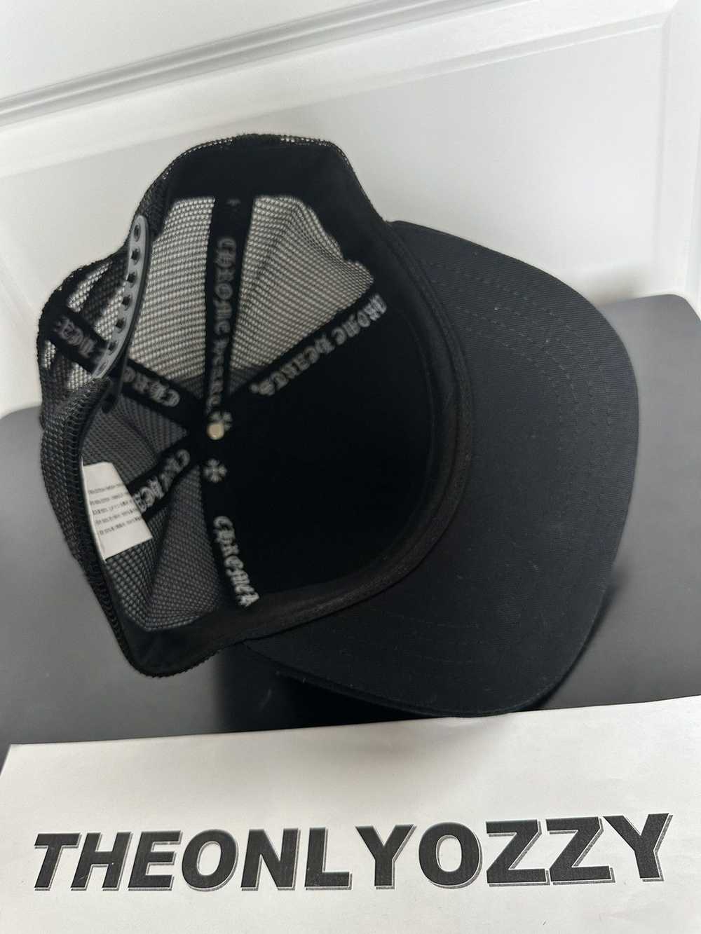 Chrome Hearts Chrome Hearts Black Snapback Hat Ve… - image 5