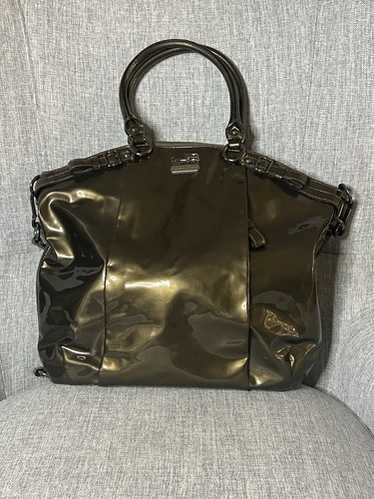 バッグ Coach Madison Chevron Lindsey Satchel s-l1200.png