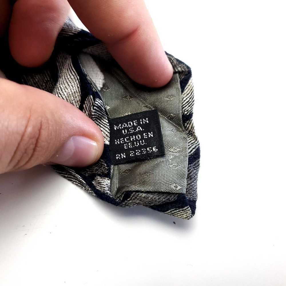 Albert Nipon Albert Nipon Gray Blue Beige Geometr… - image 4