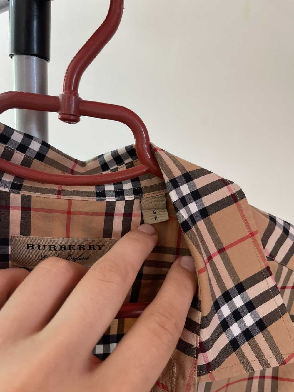 Burberry × Luxury Burberry checkered shirt recent… - image 4