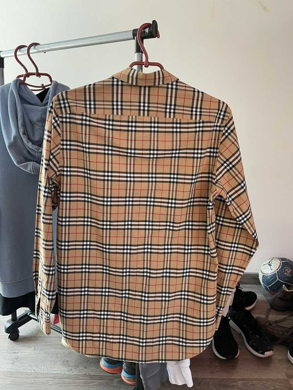 Burberry × Luxury Burberry checkered shirt recent… - image 6