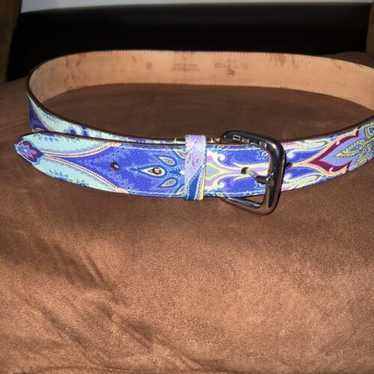 ETRO 25SS ベルト マルチカラー Made In Italy Etro belt - Gem