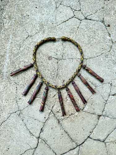 1930s to 40s Clothespin Necklace