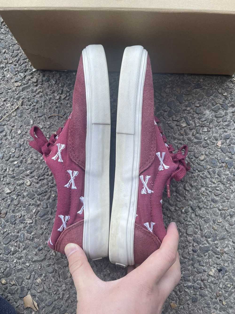 Vans × Wtaps Wtaps x Vans Burgundy sz 8.5 era low - image 2