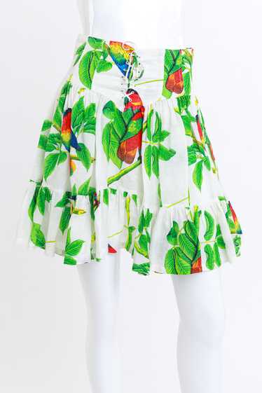 KENZO Tropical Paradise Corset Skirt - image 1