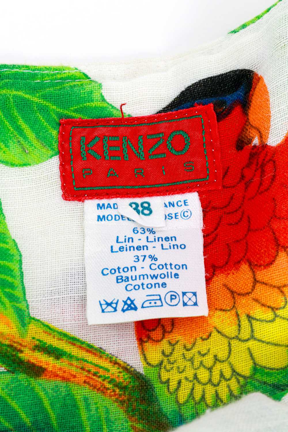 KENZO Tropical Paradise Corset Skirt - image 8