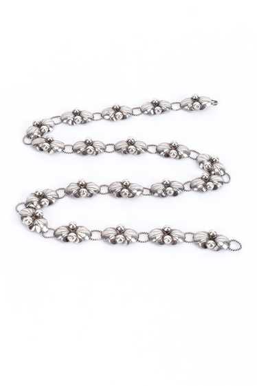 TAXCO Sterling Silver Navarrete Chain Belt