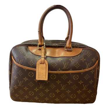 Louis Vuitton Deauville cloth handbag - image 1