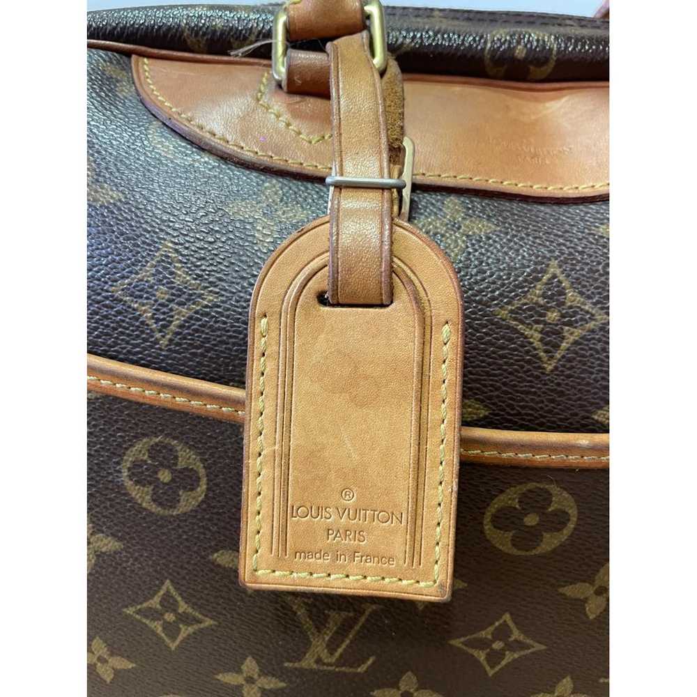 Louis Vuitton Deauville cloth handbag - image 3