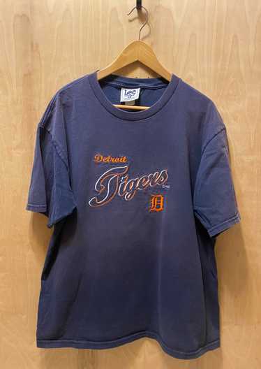 Vintage Lee Sports Detroit Tigers Embroidery T-Shi