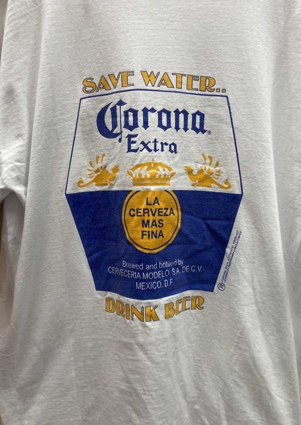 Corona Beer (Save Water Drink Beer) T-Shirt (XL) - image 4