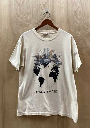 VIntage Animals(We Were There First) T-Shirt (L)