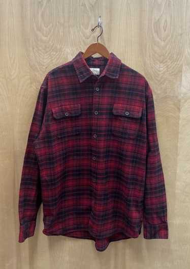 JACHS Long Sleeve Flannel Shirt (XL)