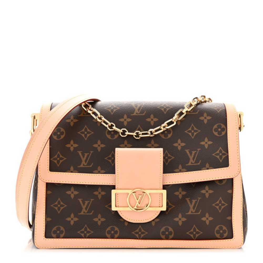 LOUIS VUITTON Monogram Dauphine Soft GM - image 1