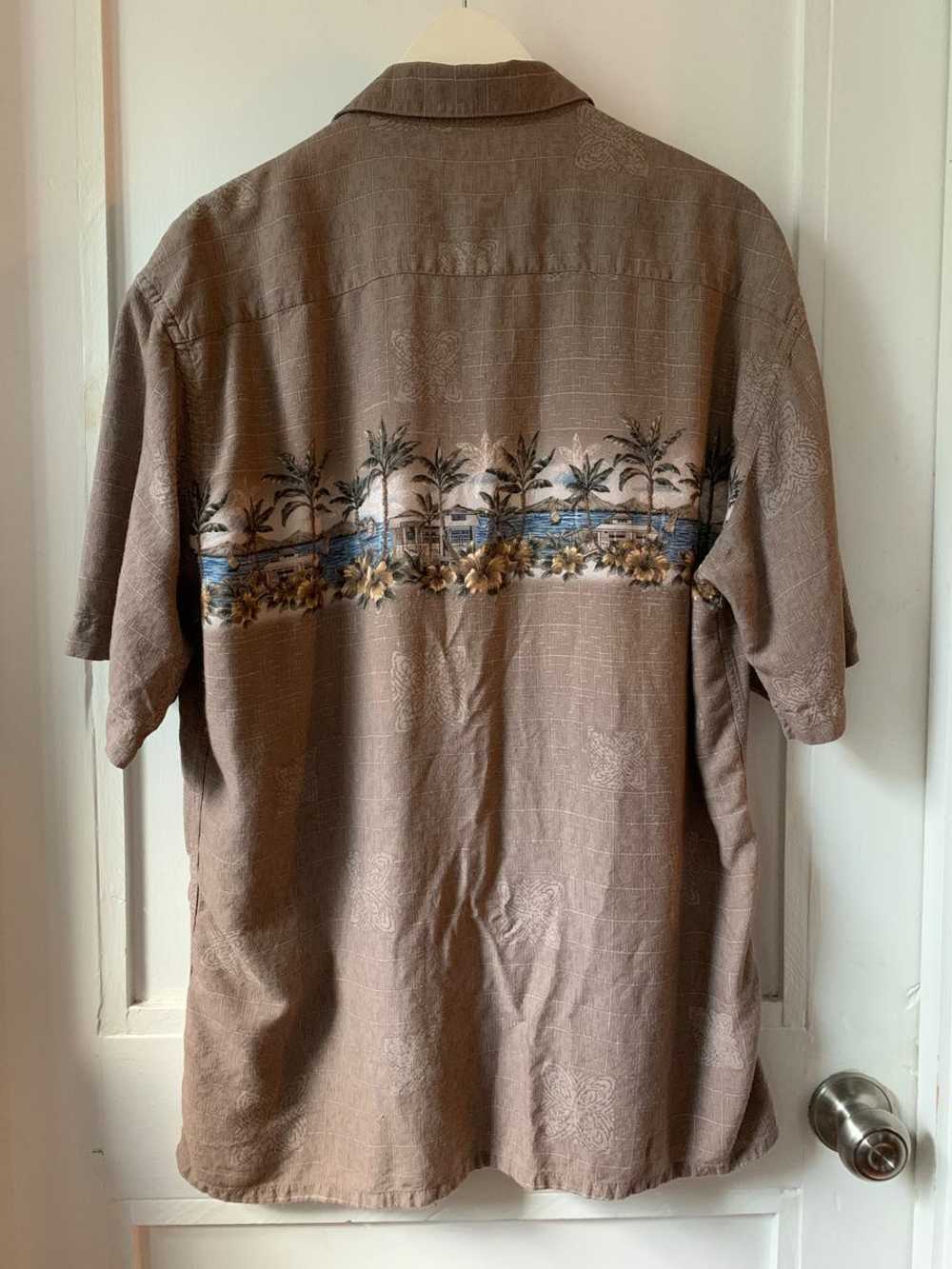 Pierre Cardin Island scene shirt (L) | Used,… - image 2