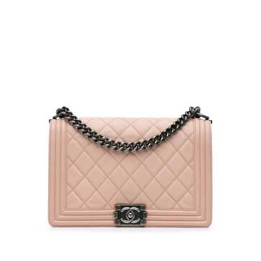 Chanel Boy leather handbag - image 1