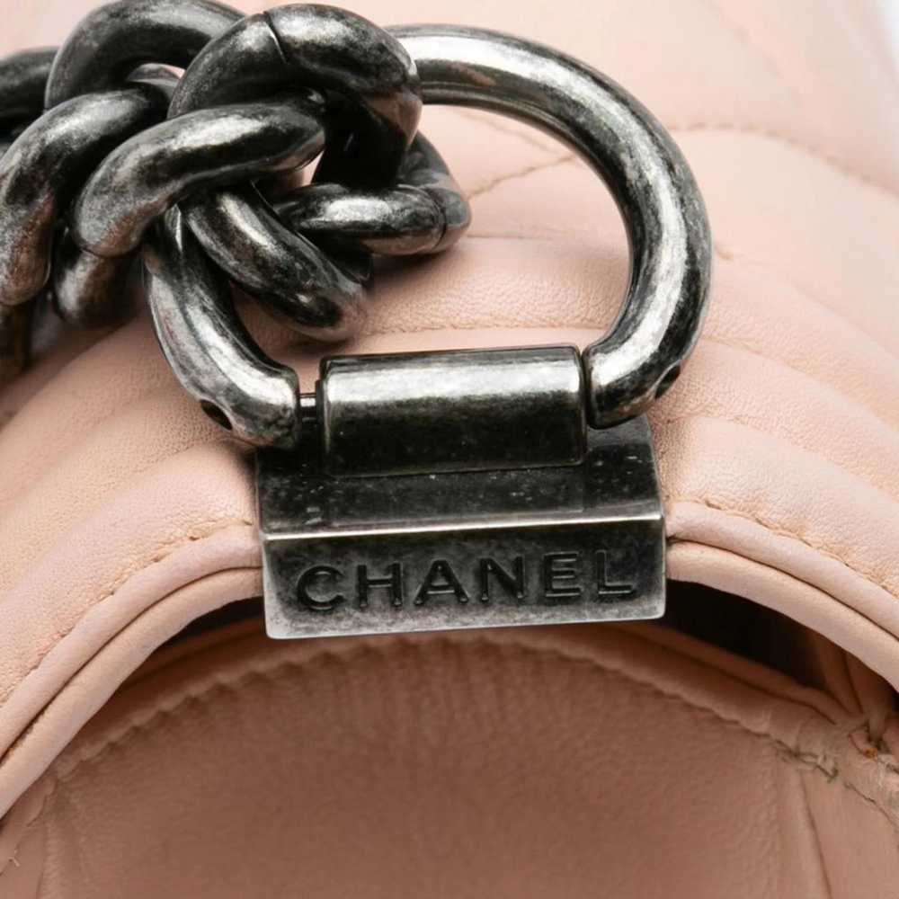 Chanel Boy leather handbag - image 9