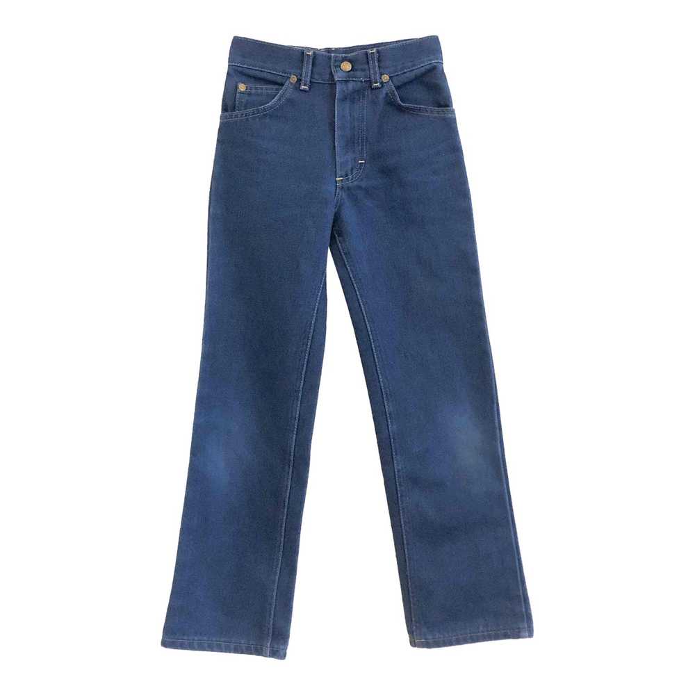 100% cotton vintage 5-pocket Lee slim straight - image 1