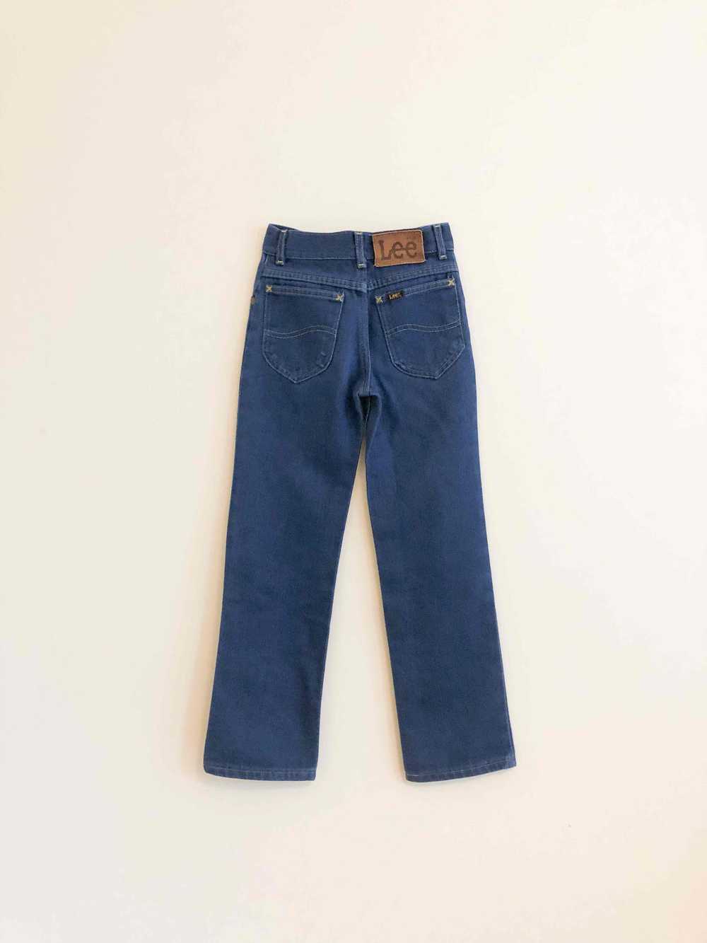 100% cotton vintage 5-pocket Lee slim straight - image 2