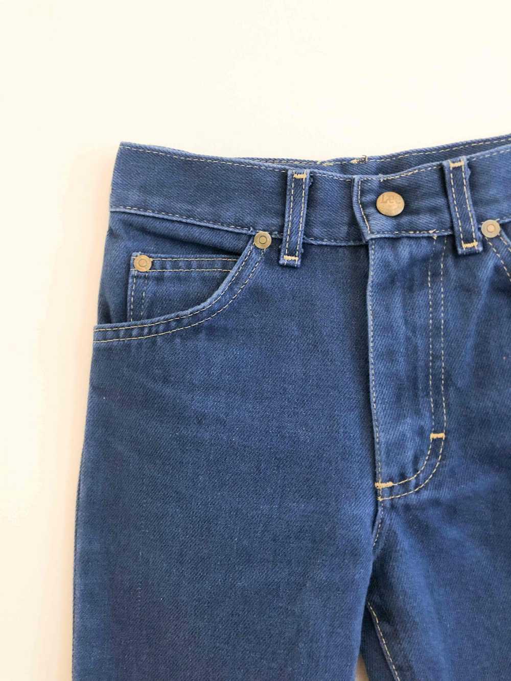 100% cotton vintage 5-pocket Lee slim straight - image 3