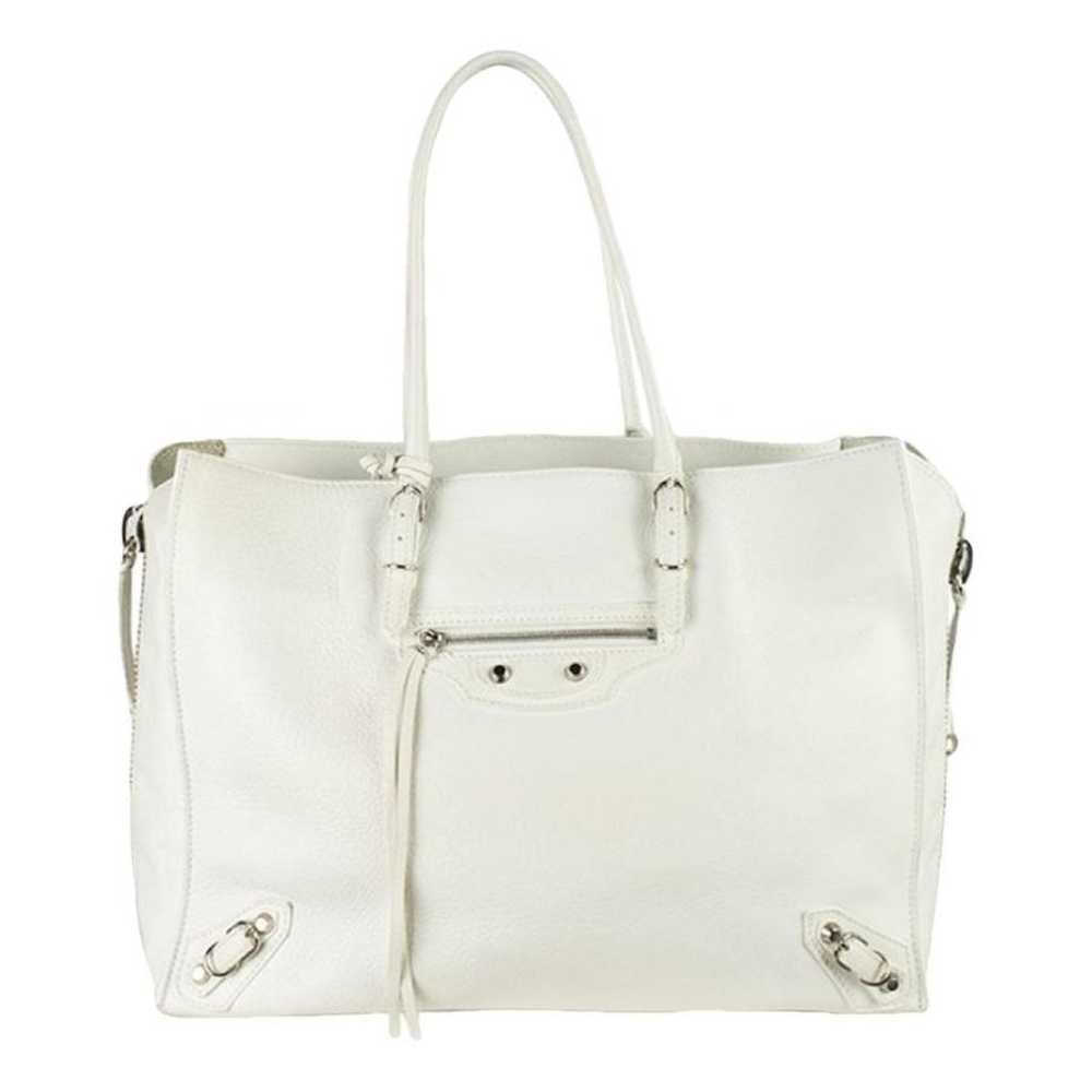 Balenciaga Papier leather tote - image 1