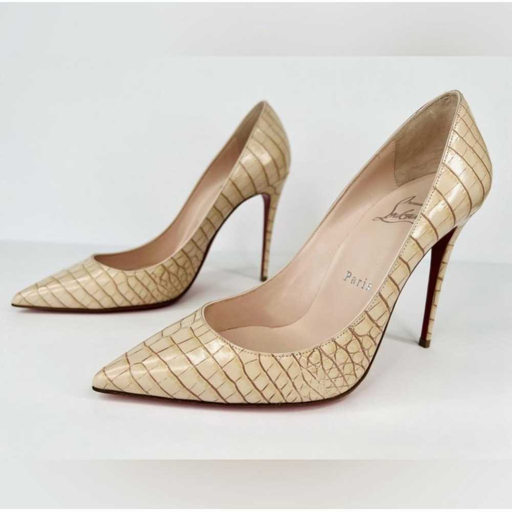 Christian Louboutin So Kate leather heels - image 10