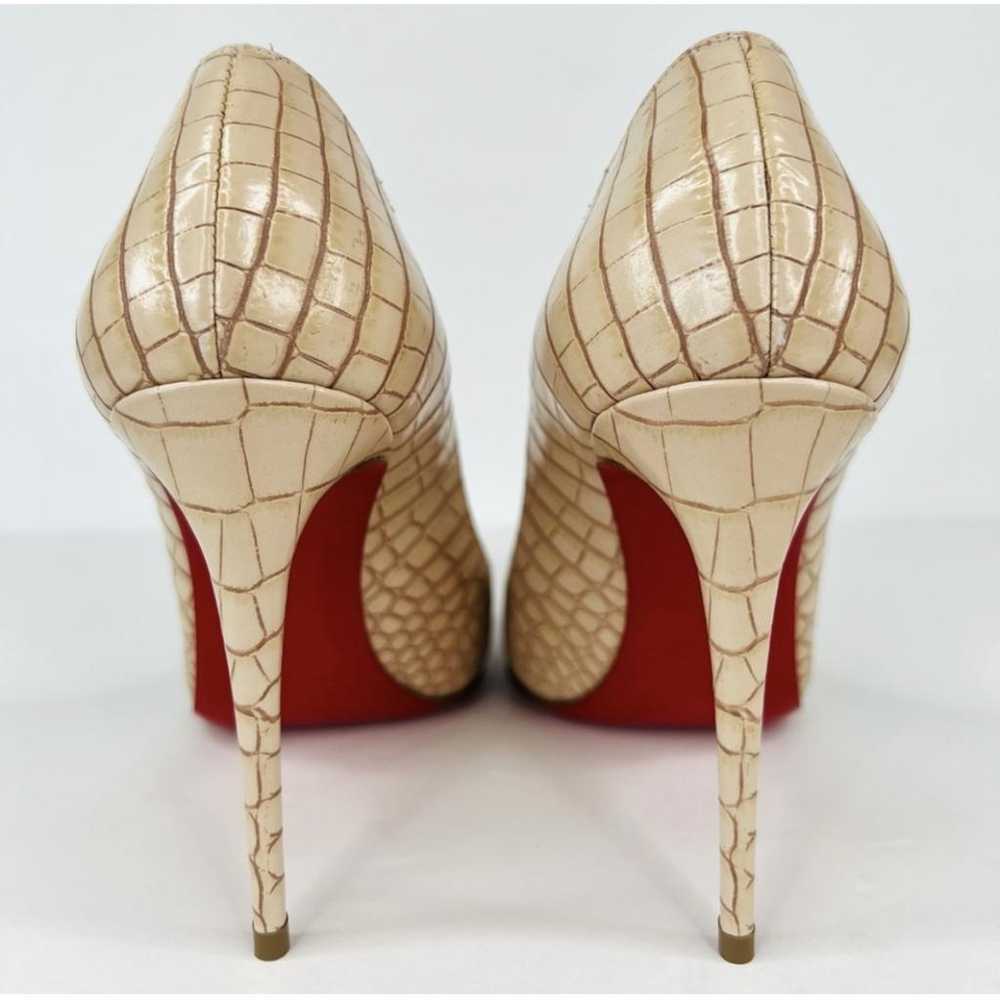 Christian Louboutin So Kate leather heels - image 4