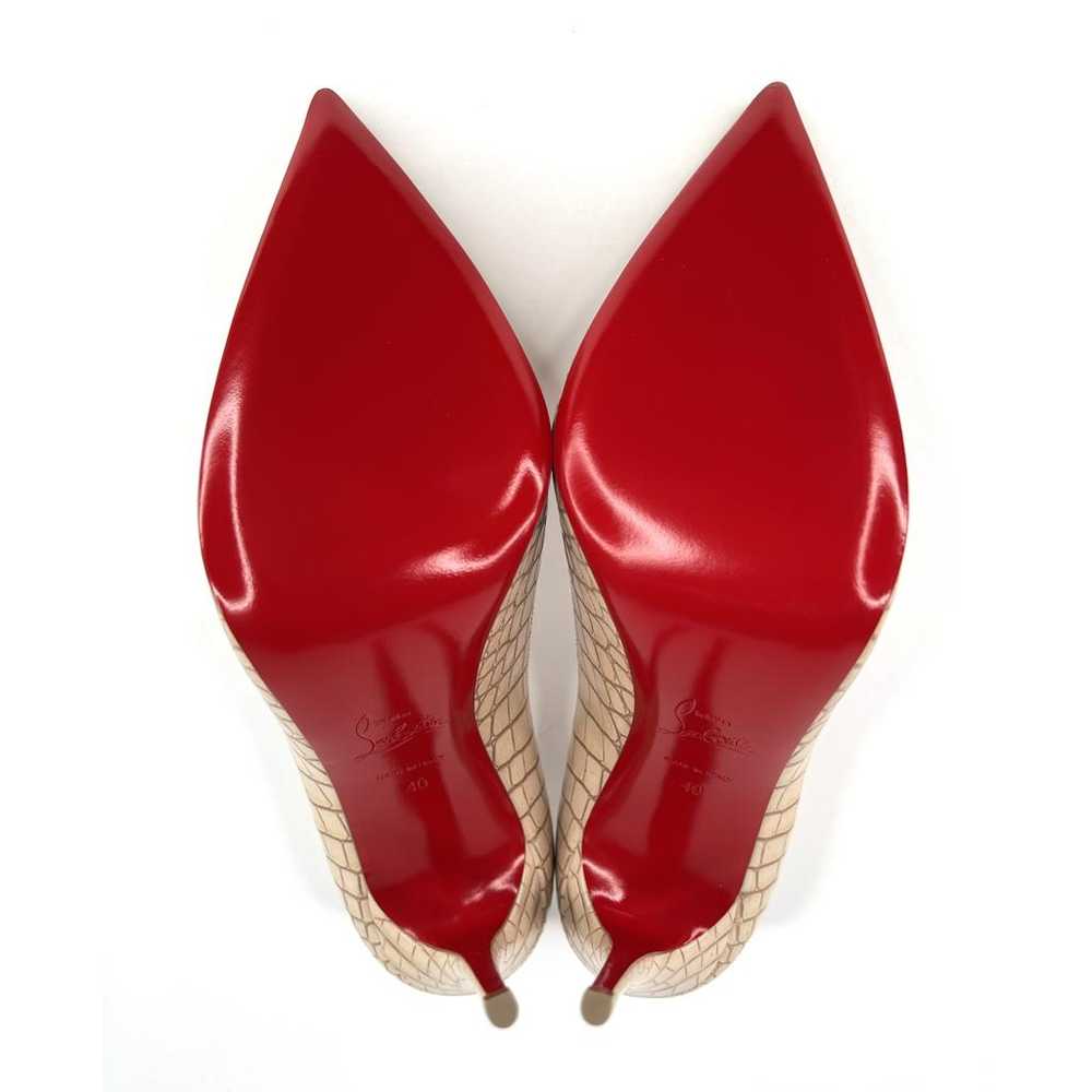 Christian Louboutin So Kate leather heels - image 5