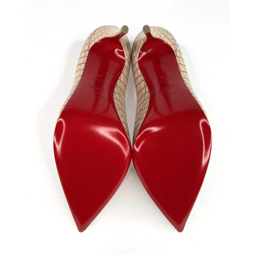 Christian Louboutin So Kate leather heels - image 6