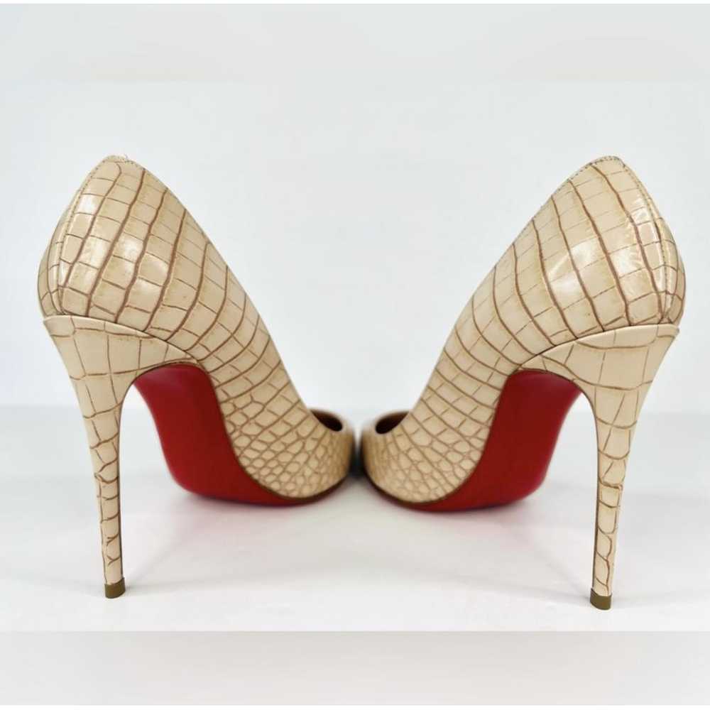 Christian Louboutin So Kate leather heels - image 7