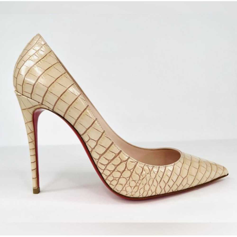 Christian Louboutin So Kate leather heels - image 8