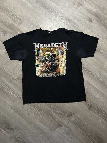 Anvil Vintage Y2K Megadeth t-shirt