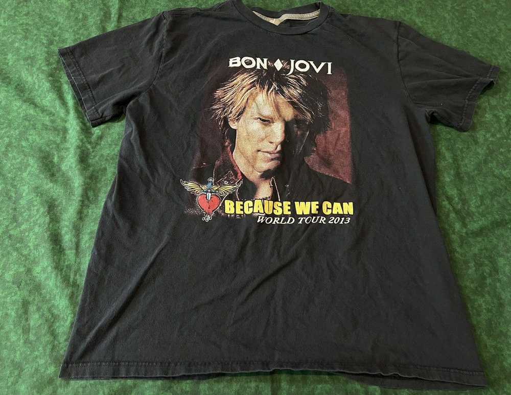 Bon Jovi × Vintage Official Vintage 2013 Bon Jovi… - image 1