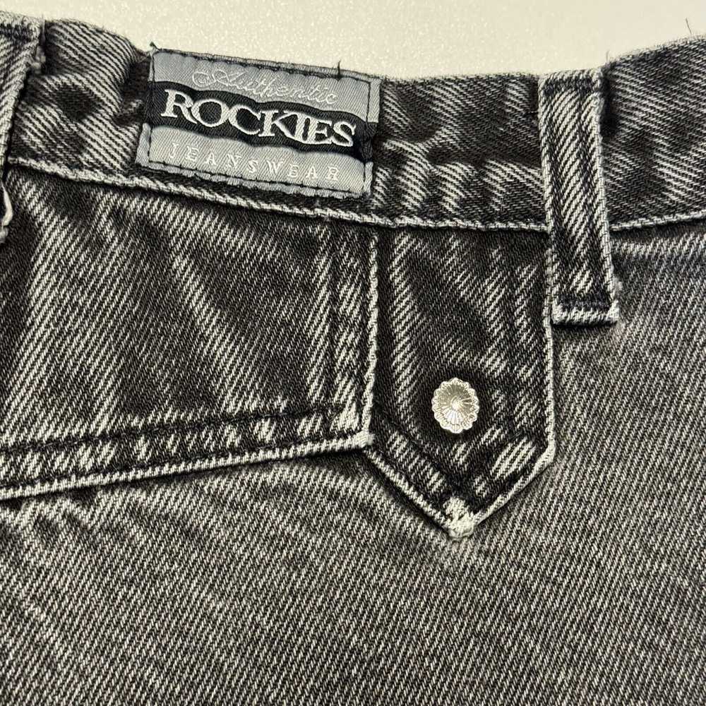 Vintage Vintage Rockies Jeans Womens 9/10 Black D… - image 5