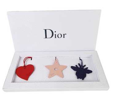 Dior leather buy bag charms Gift Set NIB